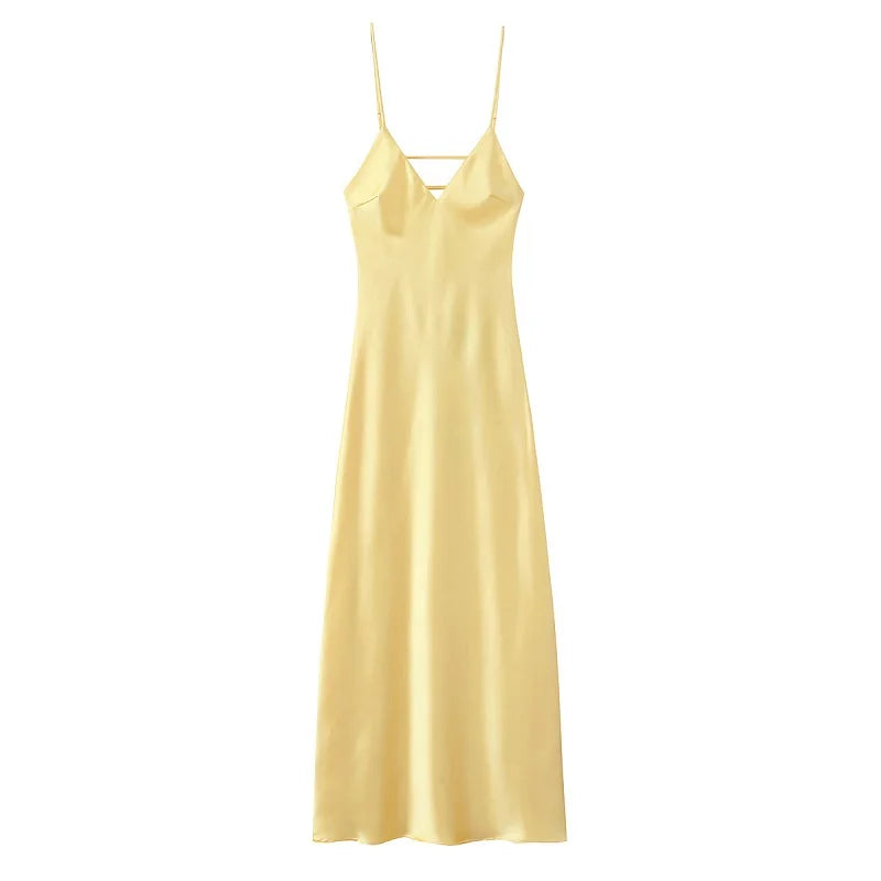 Satin Slip Dress