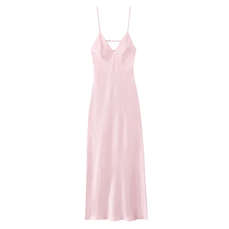 Satin Slip Dress