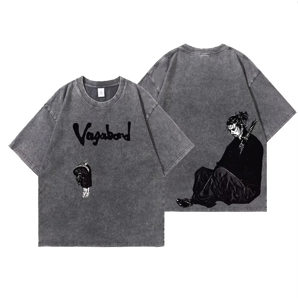 Pure Cotton Crew Neck Slim Short-sleeve T-shirt (Plus Size)