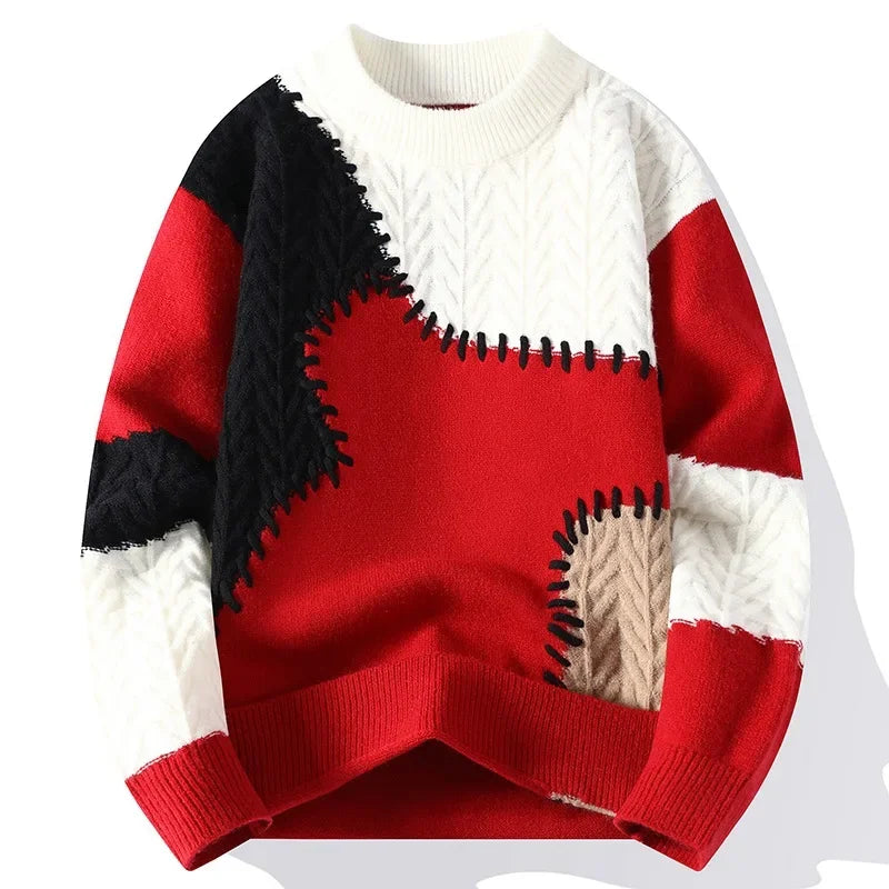 Patchwork Sweater